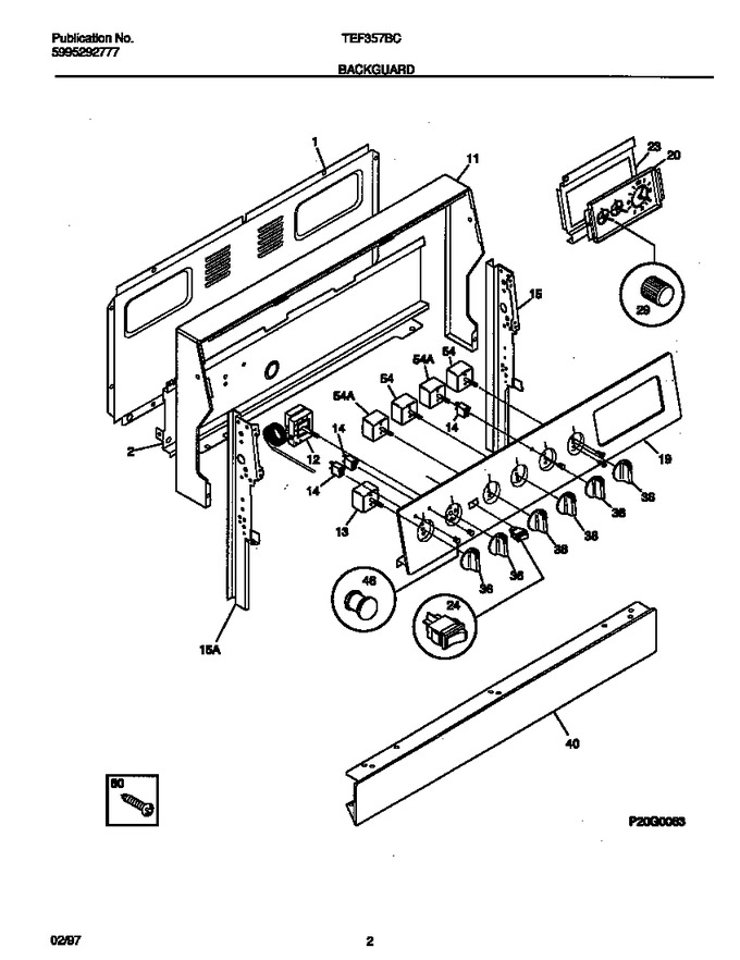 Diagram for TEF357BCWE