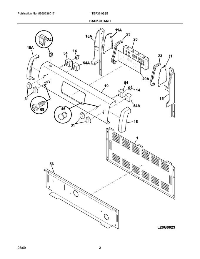 Diagram for TEF361GSB