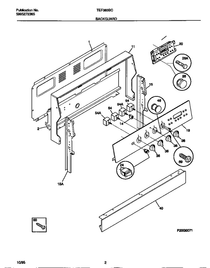 Diagram for TEF383BCWA