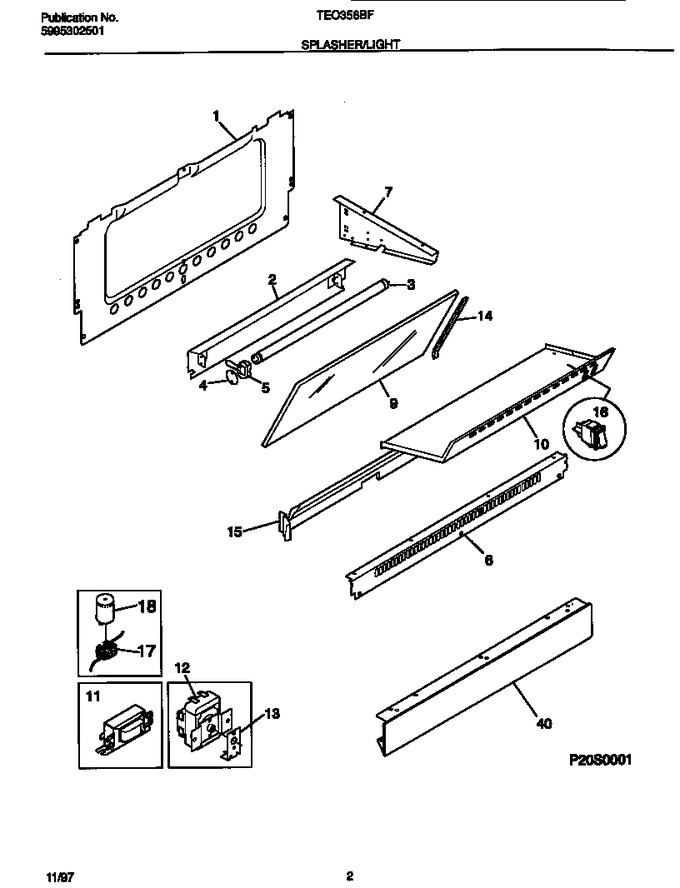 Diagram for TEO356BFW1