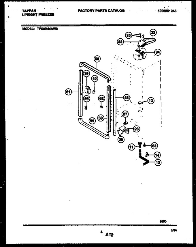 Diagram for TFU09M4AW3