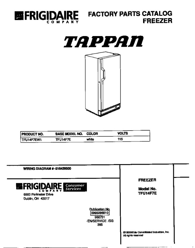 Diagram for TFU14F7EW1