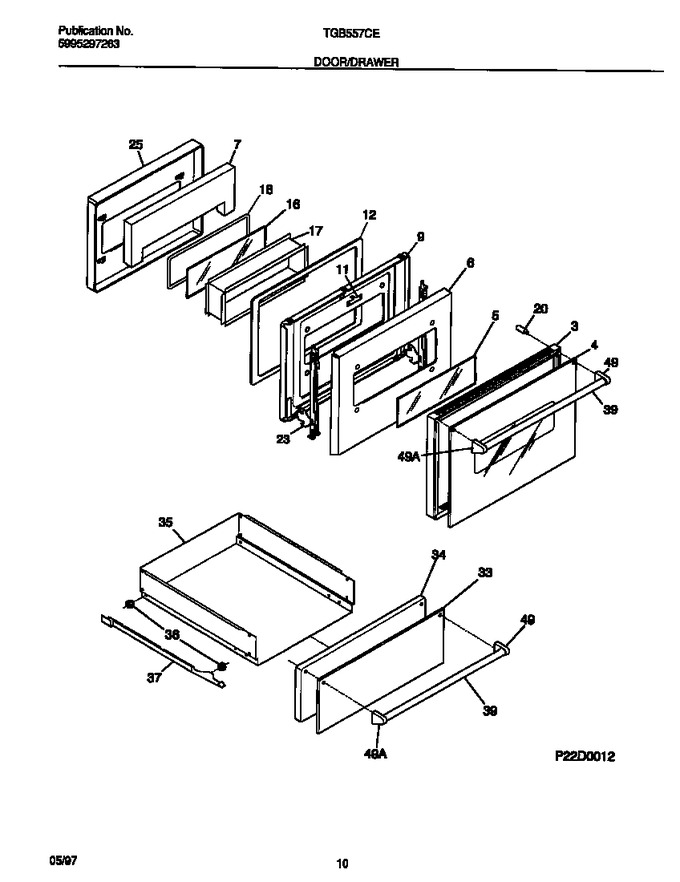 Diagram for TGB557CES2