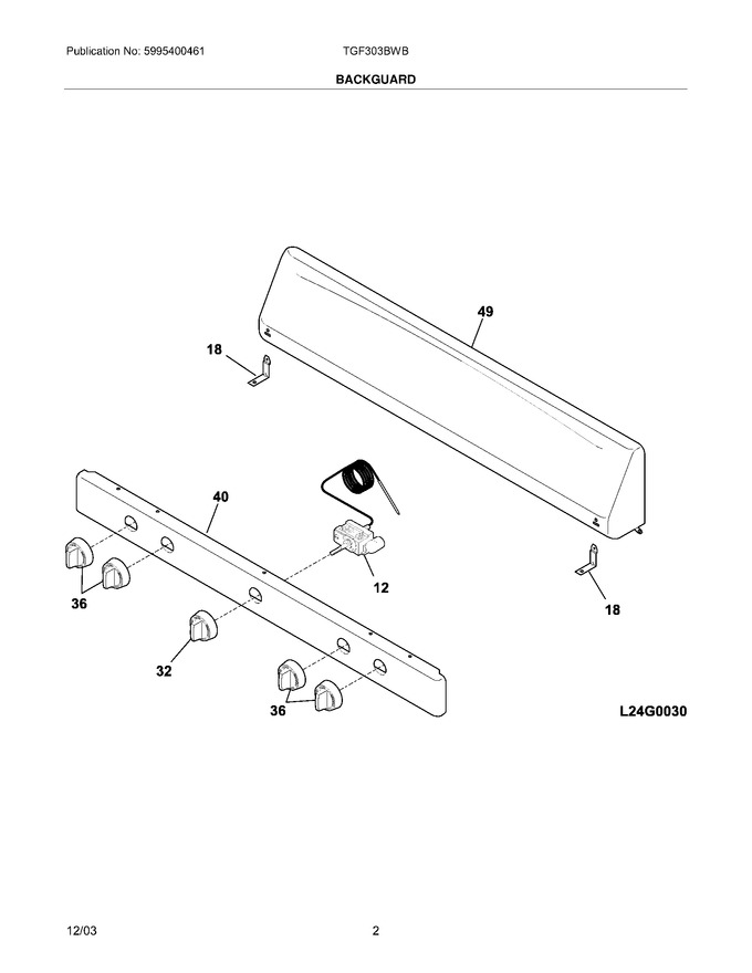 Diagram for TGF303BWB