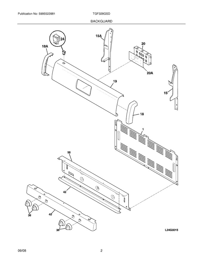 Diagram for TGF328GSD