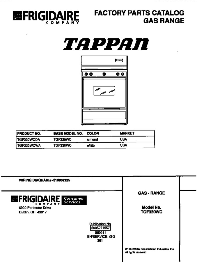 Diagram for TGF330WCDA