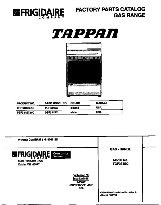 Diagram for TGF331SCWC