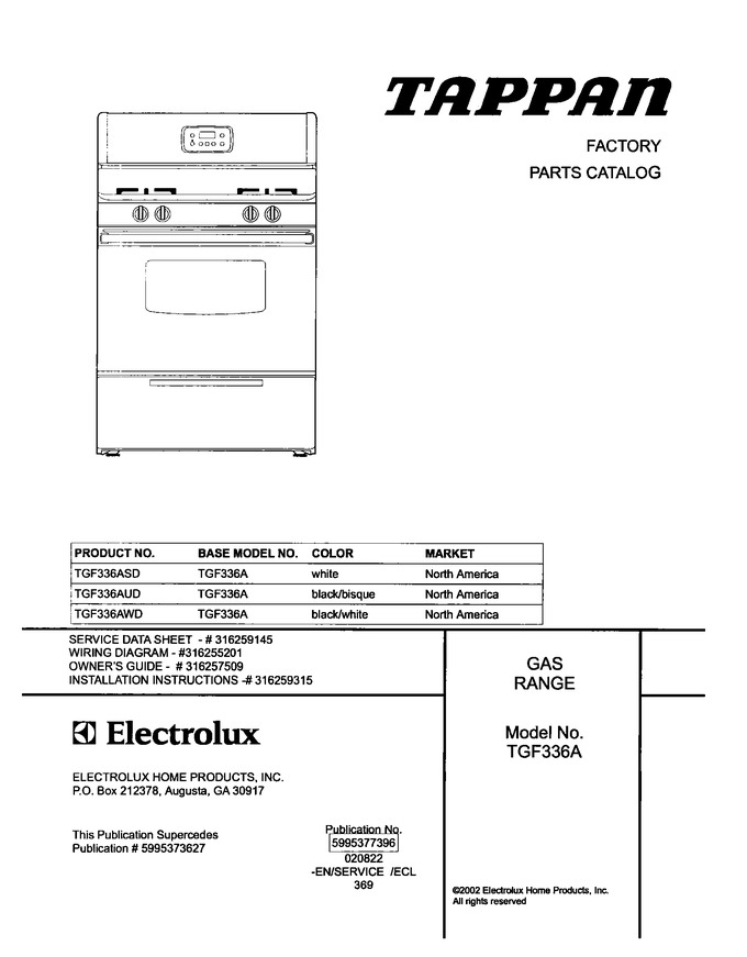 Diagram for TGF336ASD