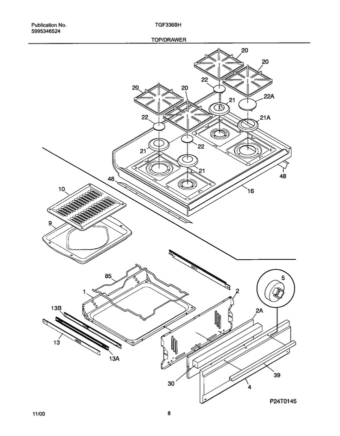 Diagram for TGF336BHWE