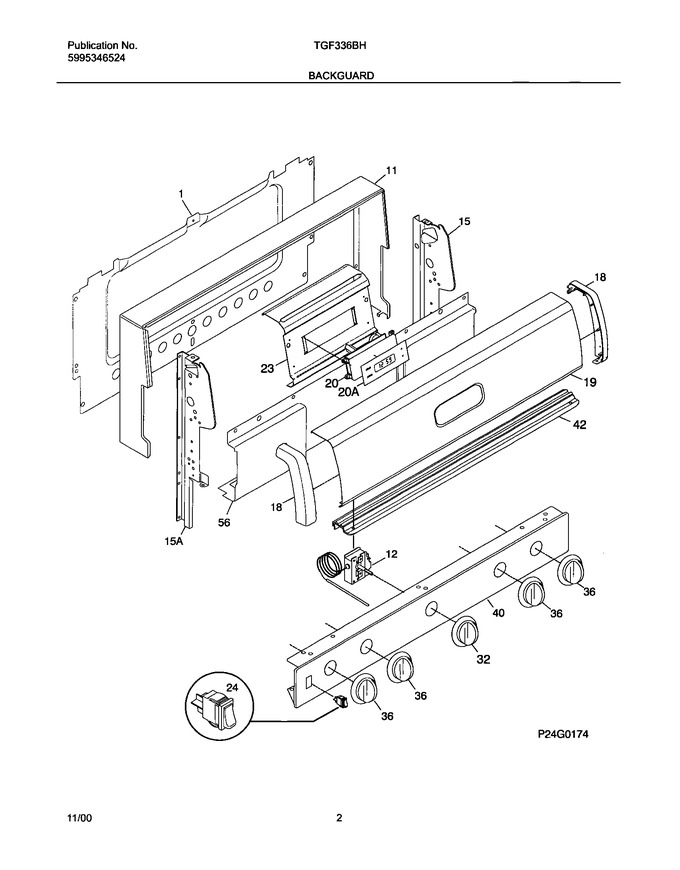 Diagram for TGF336CHSE