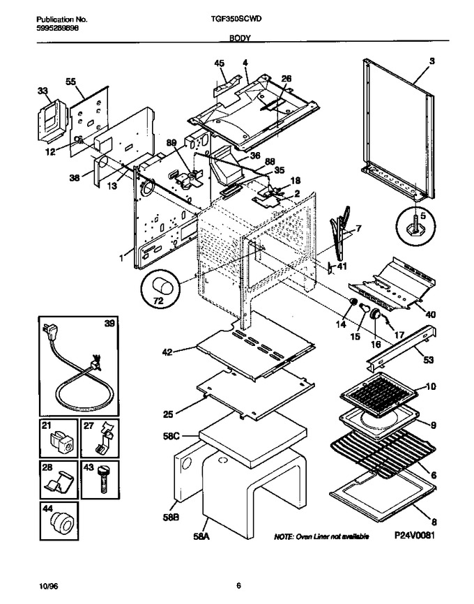 Diagram for TGF350SCWD