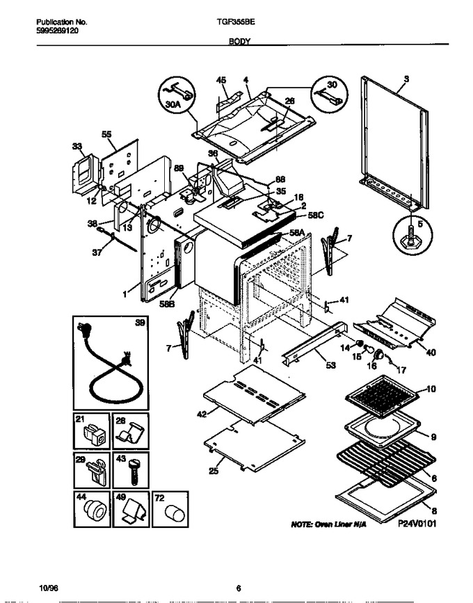 Diagram for TGF355BEWB