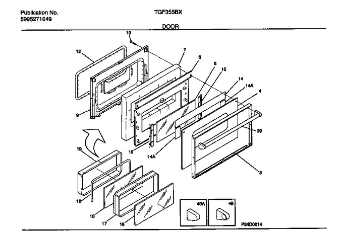 Diagram for TGF355BXWA