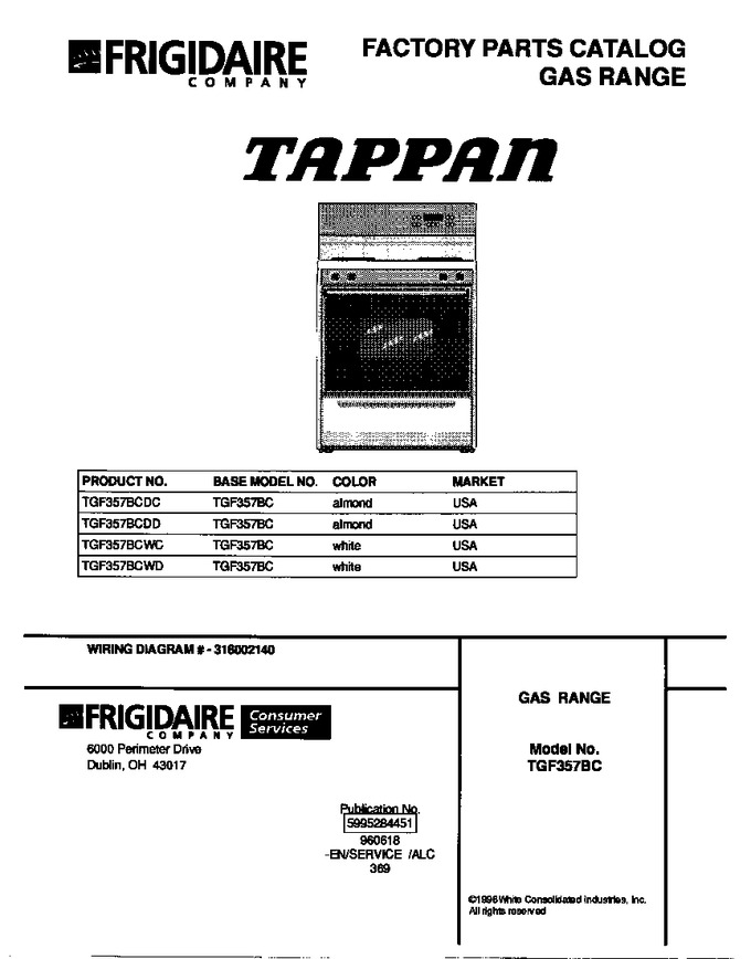 Diagram for TGF357BCWC