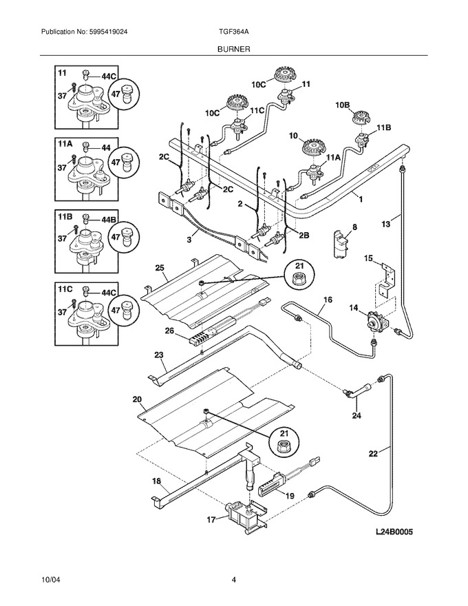 Diagram for TGF364AQG