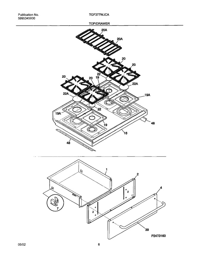 Diagram for TGF377WJCA