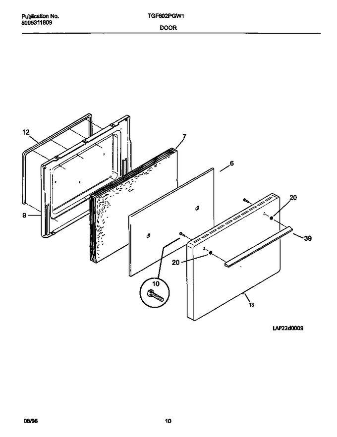 Diagram for TGF602PGW1