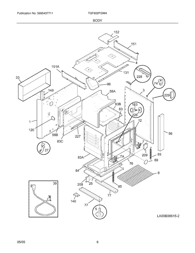 Diagram for TGF602PGW4