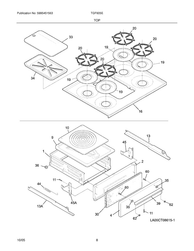 Diagram for TGF605EU1