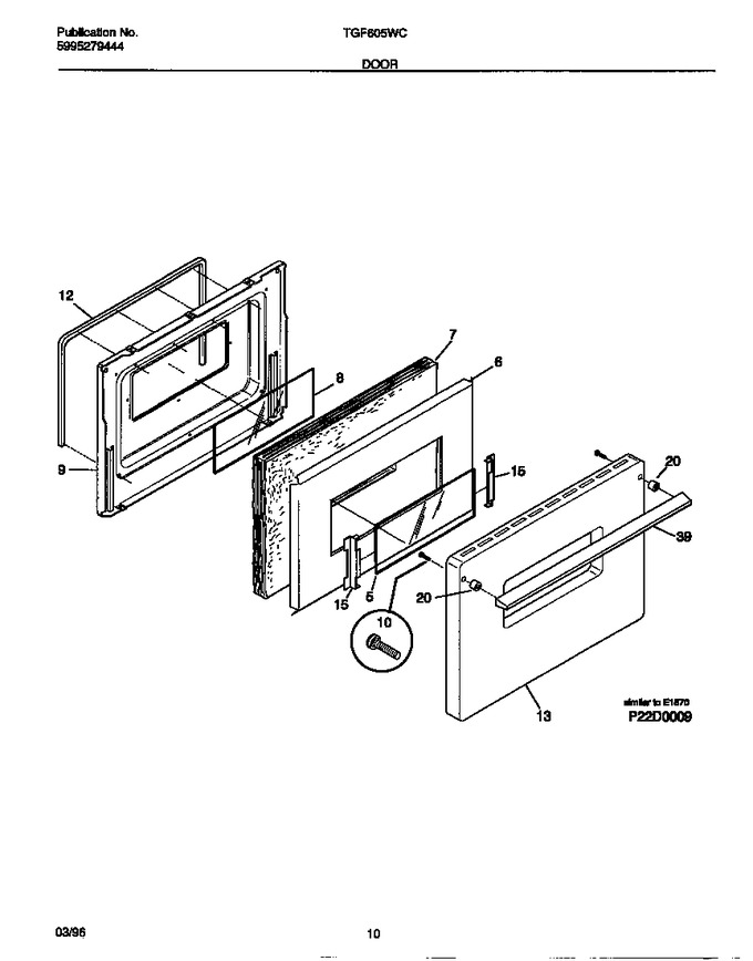 Diagram for TGF605WCW2