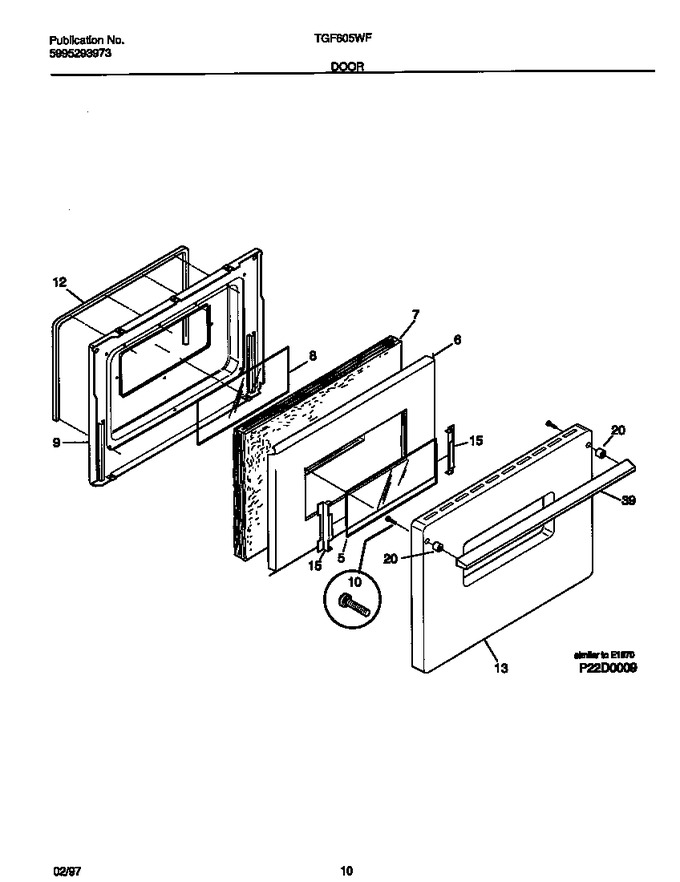 Diagram for TGF605WFW1