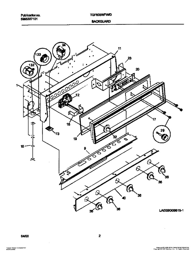 Diagram for TGF605WFD7