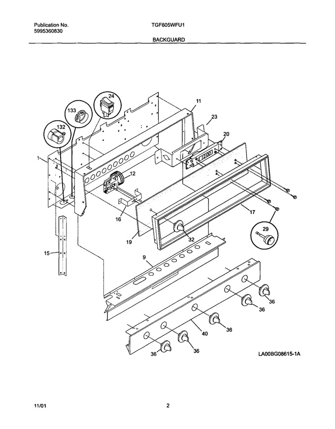 Diagram for TGF605WFU1