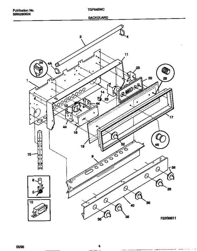 Diagram for TGF645WCD3