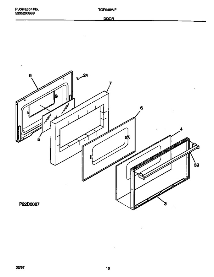 Diagram for TGF645WFW1