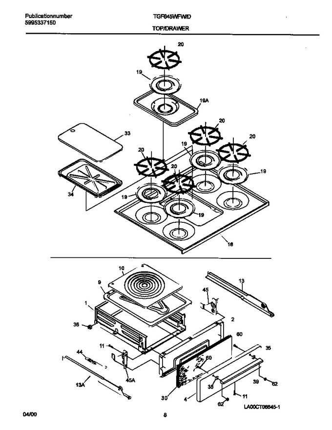 Diagram for TGF645WFD7