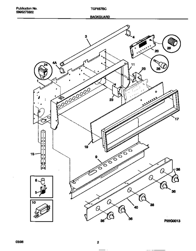 Diagram for TGF657BCW1