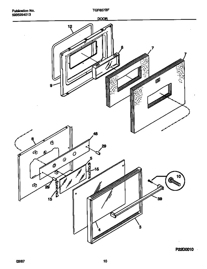 Diagram for TGF657BFW1