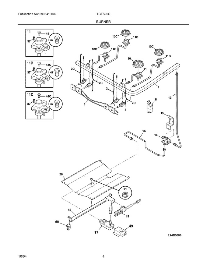 Diagram for TGFS26CQC