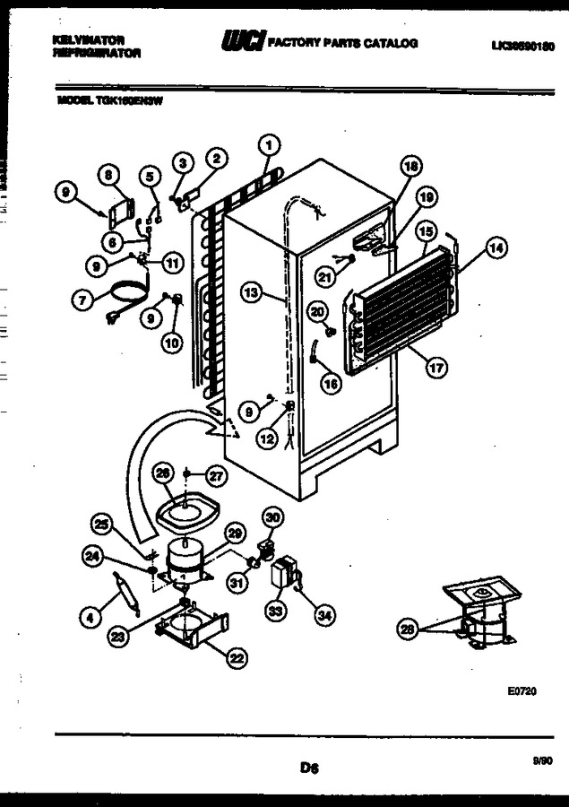 Diagram for TGK180EN3F