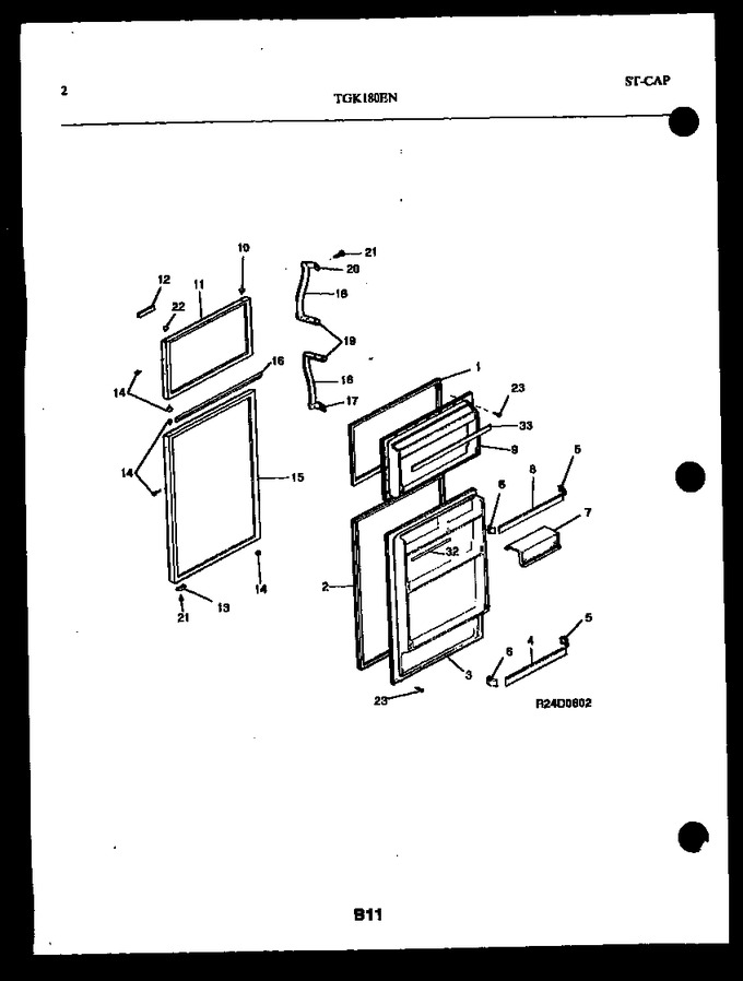 Diagram for TGK180EN4D