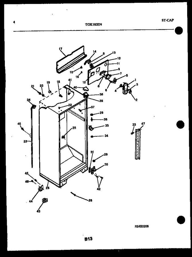 Diagram for TGK180EN4W