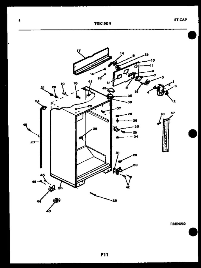 Diagram for TGK190JN0W