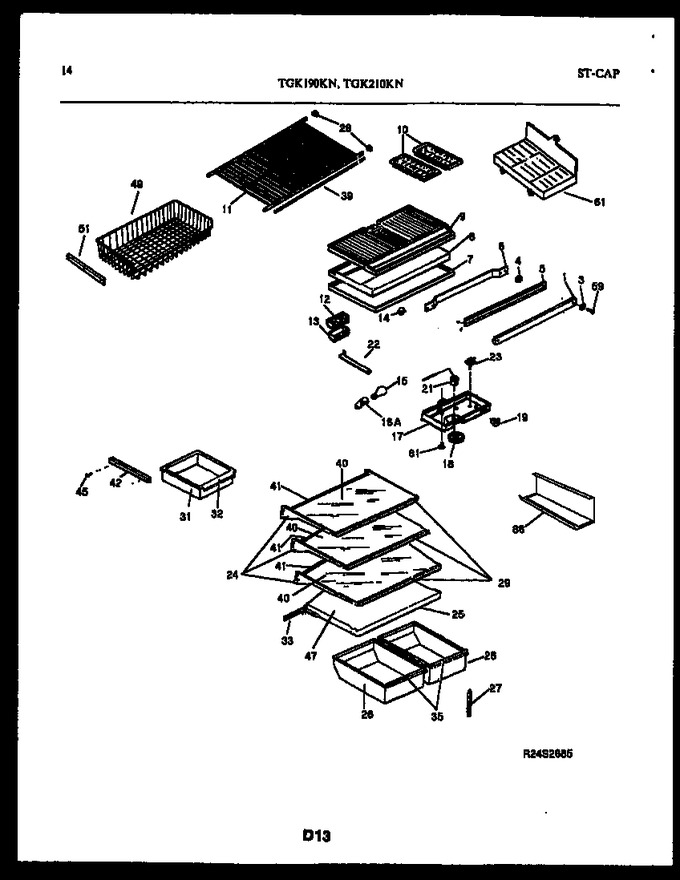 Diagram for TGK210KN0W