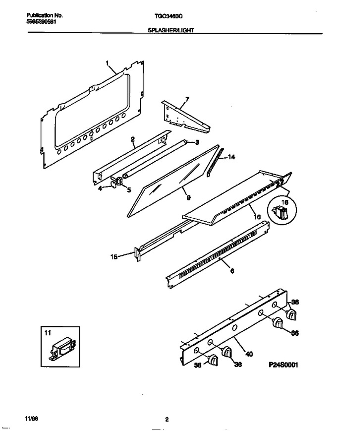 Diagram for TGO346BCWD