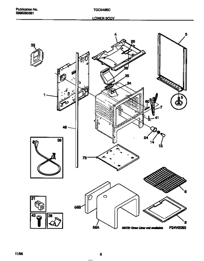 Diagram for TGO346BCWD