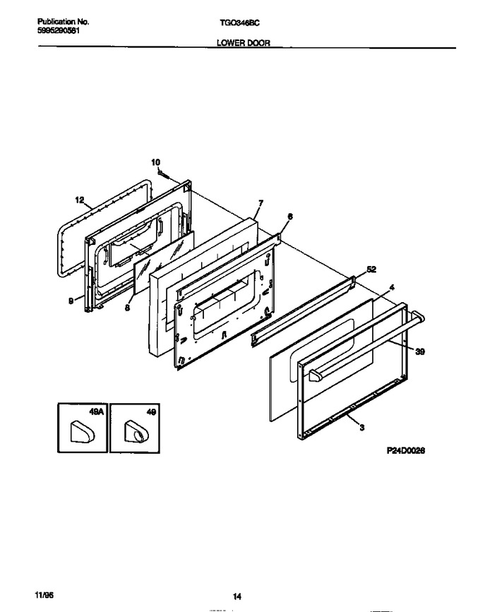 Diagram for TGO346BCWD