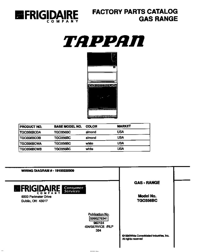 Diagram for TGO356BCWA