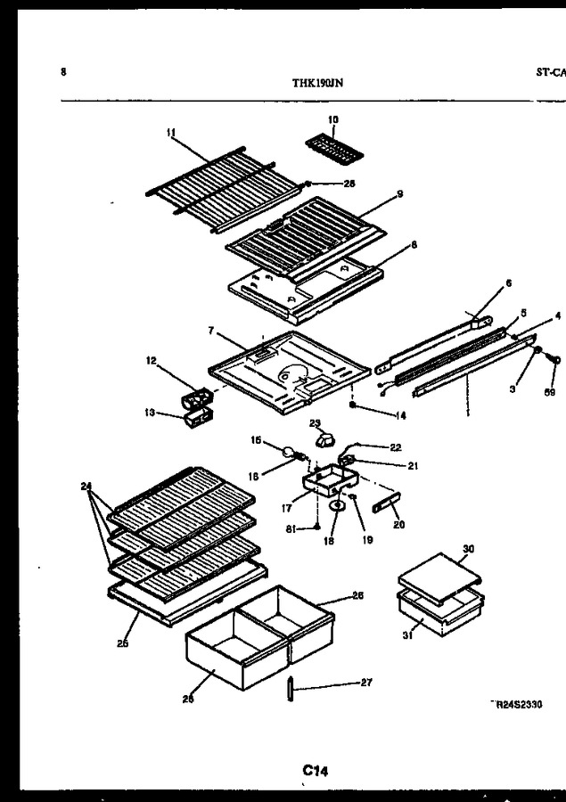 Diagram for THK190JN1W