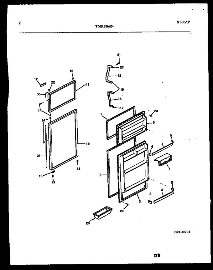 Diagram for TMK206EN3D