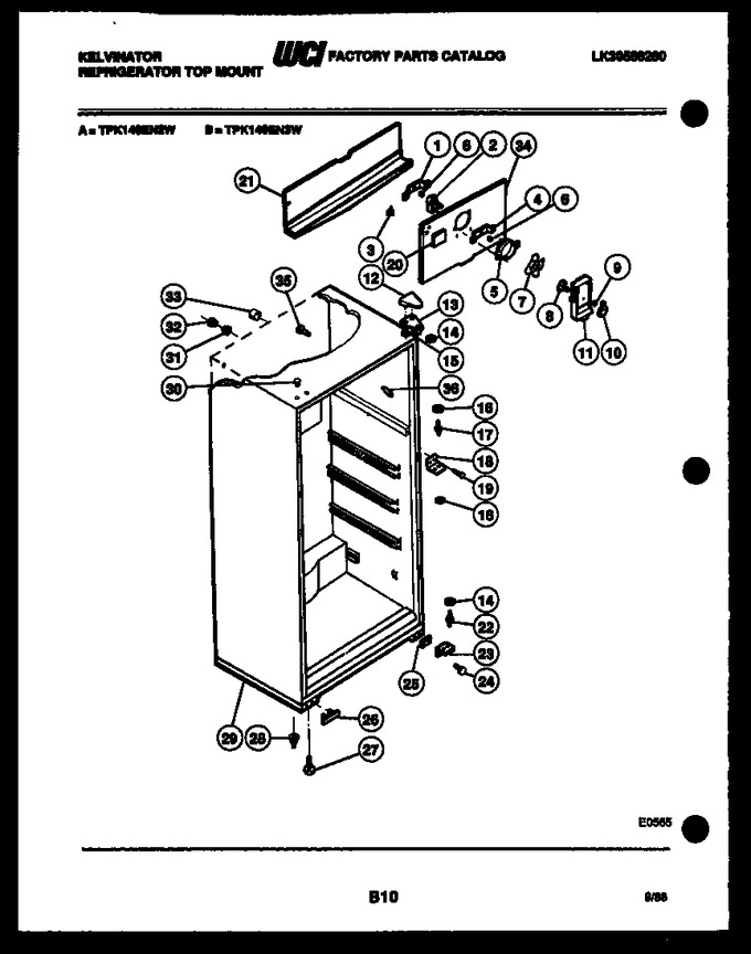 Diagram for TPK140EN2V