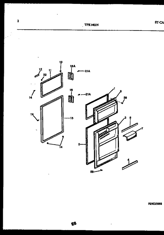 Diagram for TPK140JN3D