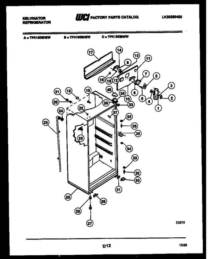 Diagram for TPK160EN2V