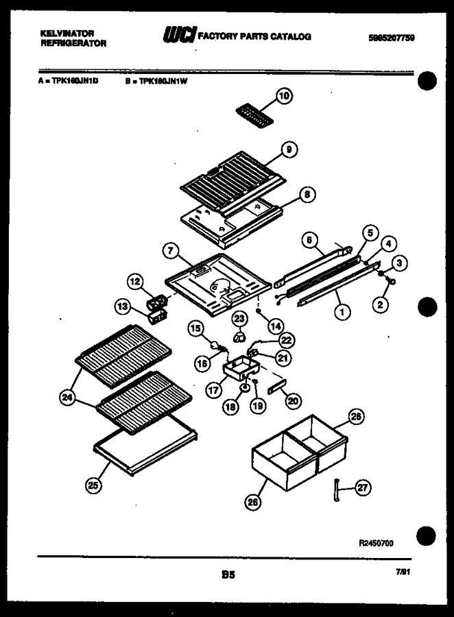 Diagram for TPK160JN1D