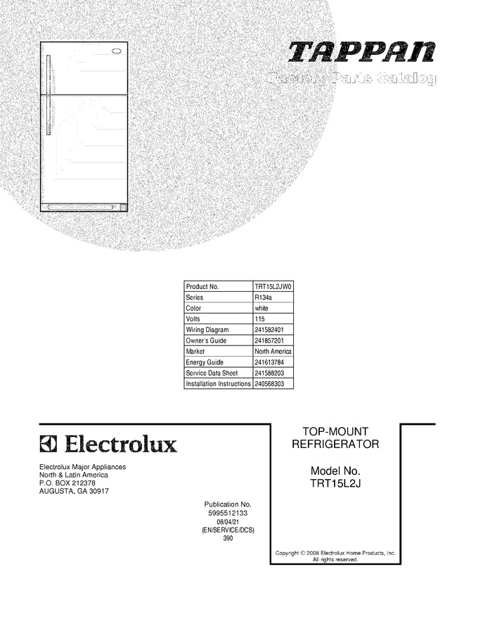 Diagram for TRT15L2JW0