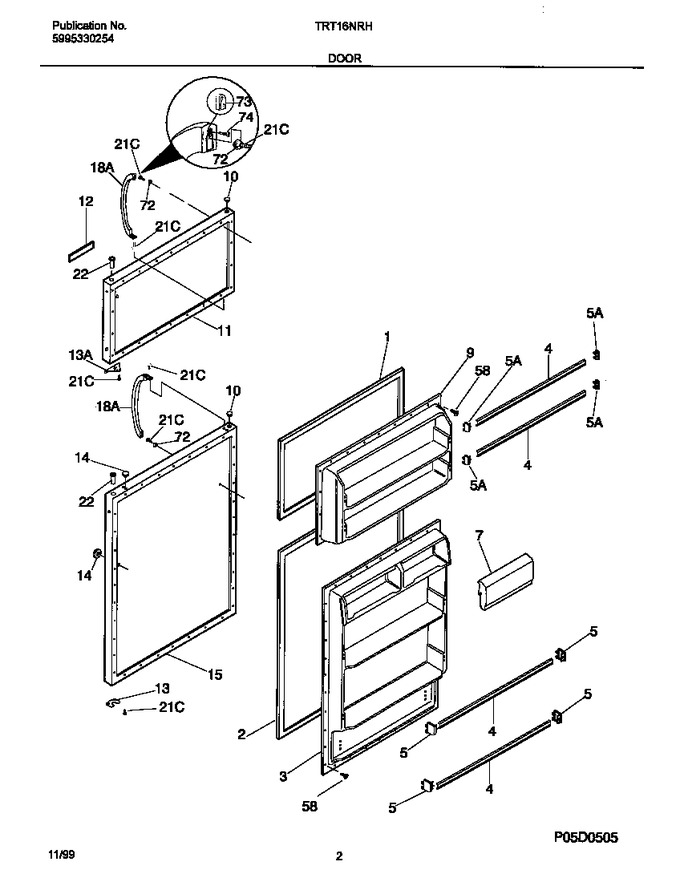 Diagram for TRT16NRHD1